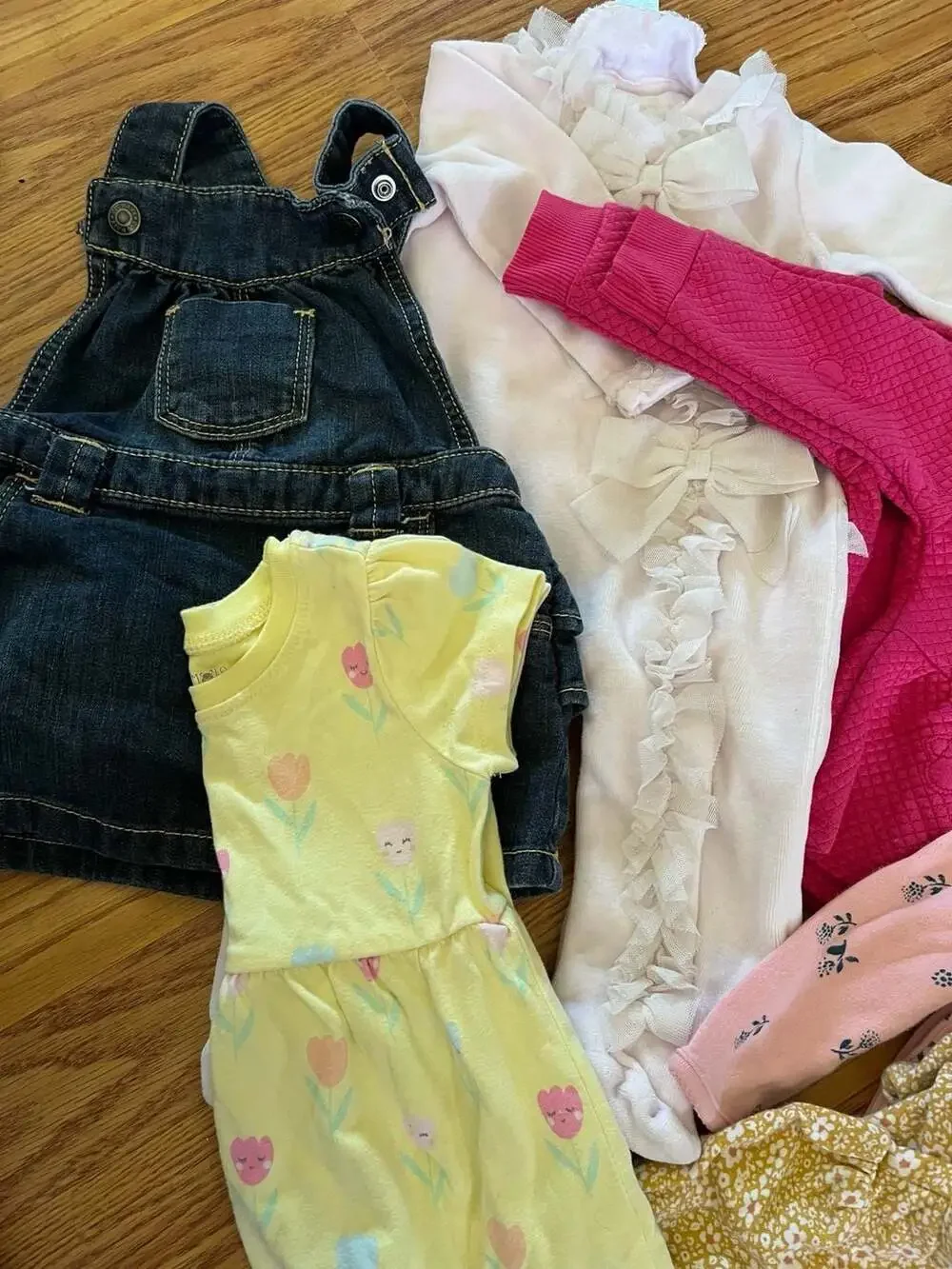 Baby Girl Clothing Lot of 20 Pieces Including Carter's, Old Navy, and Winnie the